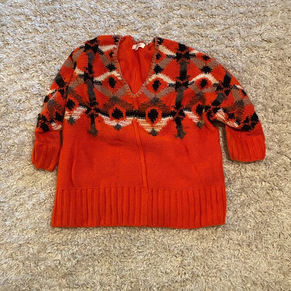 Ski lodge cozy sweater with great color pallet